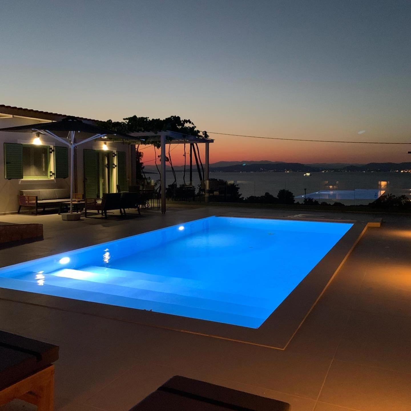 Pine House Villa Agioi Kültér fotó